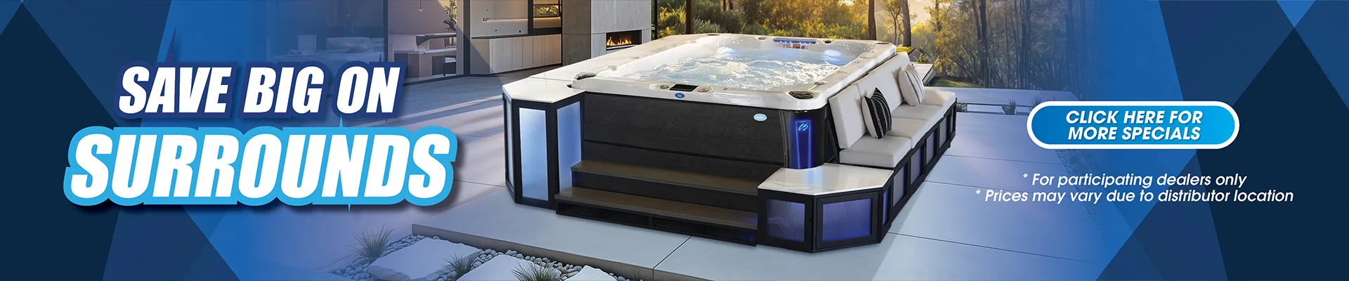 Calspas hot tub being used in a family setting - Skokie
