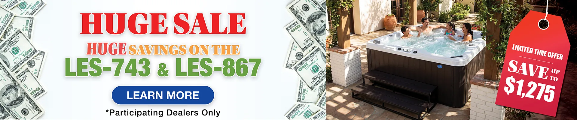 Calspas hot tub being used in a family setting - Skokie