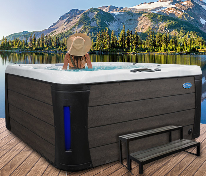 Calspas hot tub being used in a family setting - hot tubs spas for sale Skokie